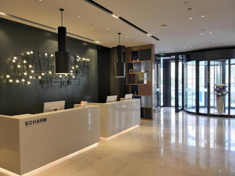 Echarm Hotel Ji'Nan Railway Station Jinan Exterior foto